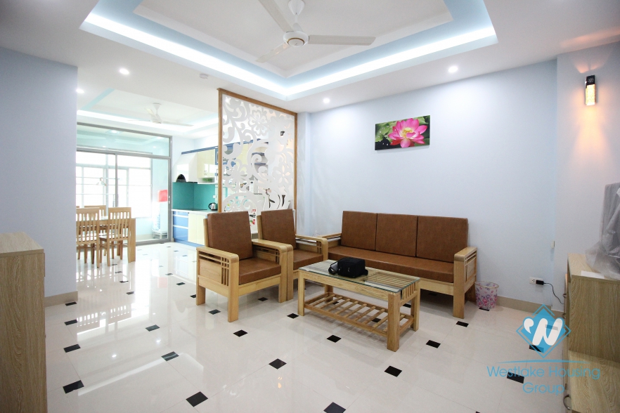Airy beautiful apartment with green view for rent in Ba Dinh